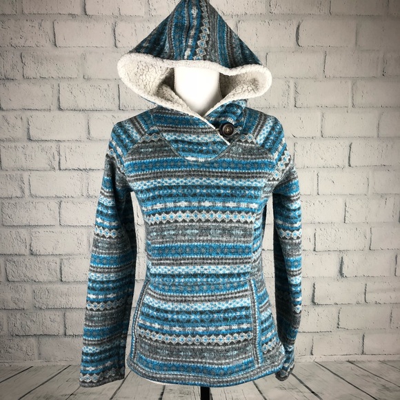 Koppen Fleece Sweater Small Hoodie 